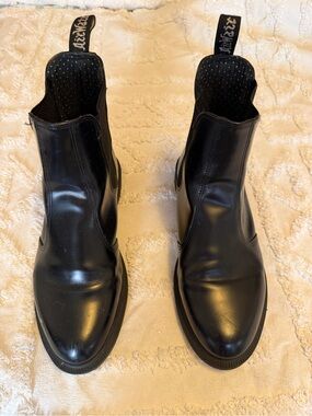 Dr. Martens Black Chelsea Ankle Boots